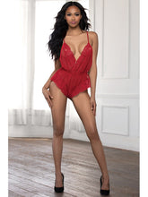 Load image into Gallery viewer, SEVEN TIL MIDNIGHT 11189 ROMPERS JUMPSUITS RED MEDIUM
