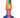 B-Vibe - Peace And Love Tie -Dye Rimming Plug