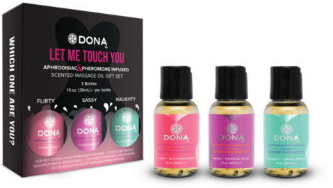 DONA LET ME TOUCH YOU MASSAGE KIT