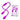 PRETTY LOVE DREAM LOVERS WHIP DOUBLE ENDED VIBRATOR
