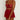 MUSE Red Strappy Lace Joined Top N Skirt