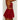 MUSE Red Strappy Lace Joined Top N Skirt