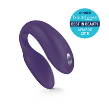 Load image into Gallery viewer, WE-VIBE SYNC COUPLES VIBRATOR PURPLE
