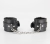 Load image into Gallery viewer, BERLIN BABY B-HAN02BLK FUR LINED HANDCUFFS BLACK
