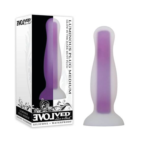 LUMINOUS BUTT PLUG - MEDIUM