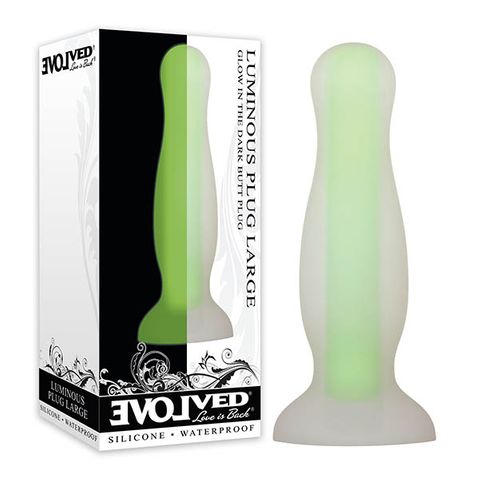 LUMINOUS BUTT PLUG - LARGE