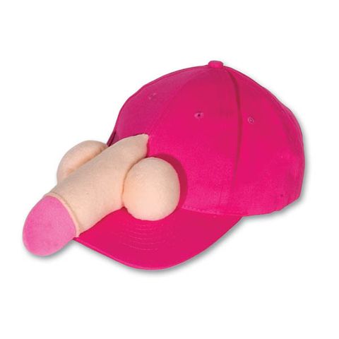 PENIS HAT HOT PINK