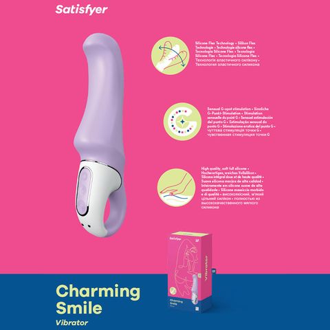 SATISFYER VIBES - CHARMING SMILE - LILAC