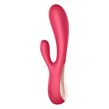 Load image into Gallery viewer, SATISFYER MONO FLEX RABBIT VIBRATOR WITH FLEXIBLE SHAFT AND APP CONTROL - RED
