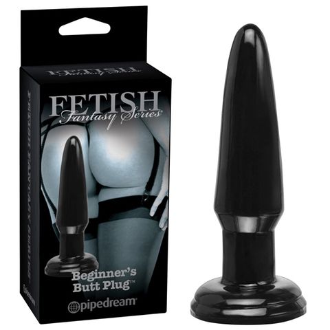 FETISH FANTASY BEGINNERS BUTT PLUG BLACK