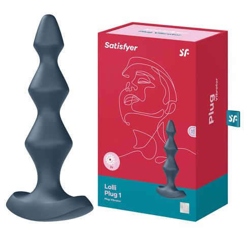 SATISFYER LOLLI PLUG 1 - BLACK