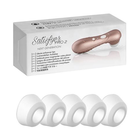 SATISFYER PRO 2 CLIMAX HEADS - 5 PACK