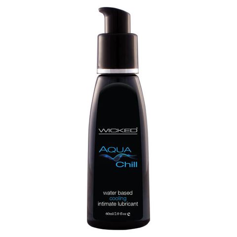 WICKED AQUA CHILL WATER BASED LUBE 60ML