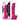 COLOURS DUAL DENSITY 8" PINK