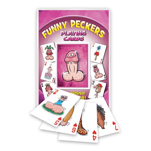 FUNNY PECKER PLAYING CARDS