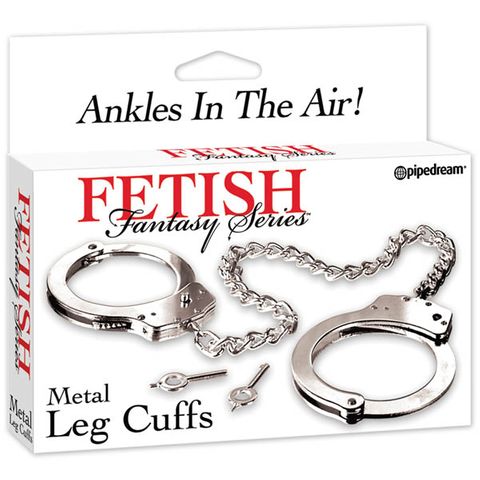 FETISH FANTASY METAL LEG CUFFS