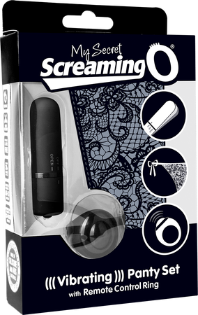 MY SECRET SCREAMING O REMOTE PANTIES BLK