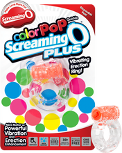 Load image into Gallery viewer, SCREAMING O PLUS COLOR POP QUICKIE PENIS RING
