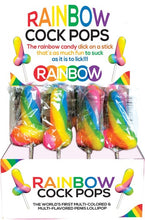 Load image into Gallery viewer, RAINBOW COCK POPS
