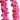 Pink pecker light up flower necklace