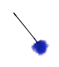 Load image into Gallery viewer, LOVE IN LEATHER RIDING CROP PURPLE WITH PURPLE HANDLE AND SILVER HARDWARE
