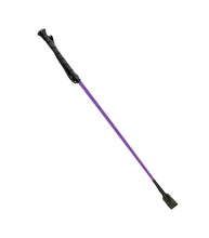 Load image into Gallery viewer, LOVE IN LEATHER RIDING CROP PURPLE
