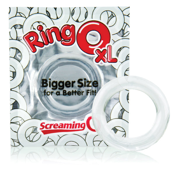 SCREAMING O RINGO XL COCKRING CLEAR